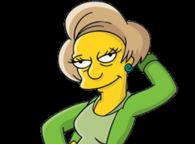 ...wychowawczyni Barta Simpsona z serialu "The Simpsons",...
