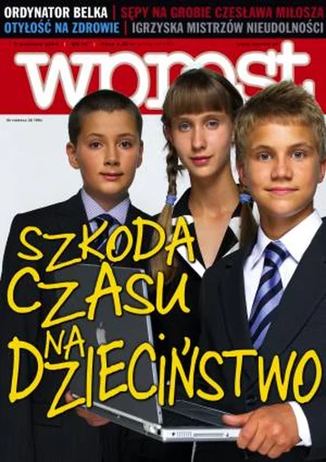 Okładka tygodnika Wprost nr 36/2004 (1136)