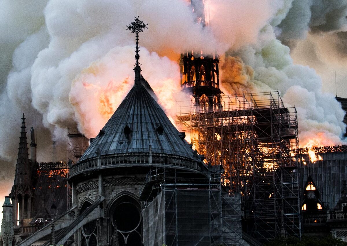 Pożar katedry Notre Dame 