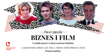 Festiwal Kamera Akcja -&nbsp;Bines i&nbsp;Film -&nbsp;Power Speeche