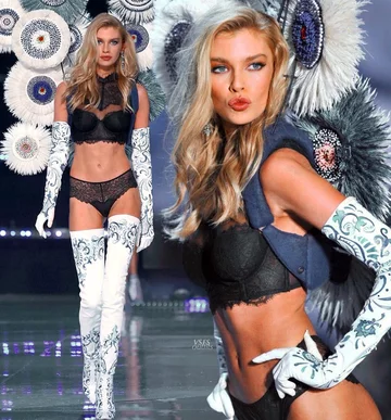 Modelka w stroju Victoria's Secret 