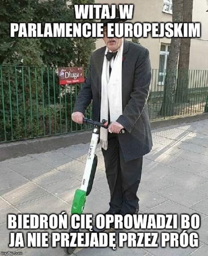 Mem o przegranej Konfederacji KORWiN Braun Liroy Narodowcy w wyborach do europarlamentu 