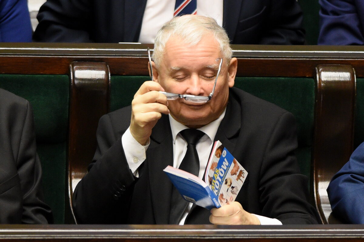 Te zdjęcia Jarosława Kaczyńskiego podbijają sieć 