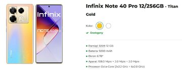 Infinix Note 40 Pro 12/256GB
