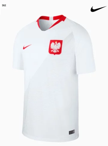 Koszulka nike polska breathe stadium domowa junior. Cena 279,00 zł (w promocji 199,99 zł) 