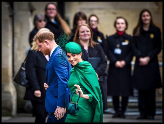 Miniatura: Książę Harry i księżna Meghan po raz...