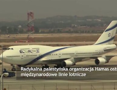 Miniatura: Hamas ostrzega linie lotnicze przed...