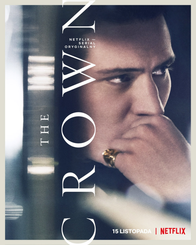 Plakat z 4. sezonu serialu „The Crown” 