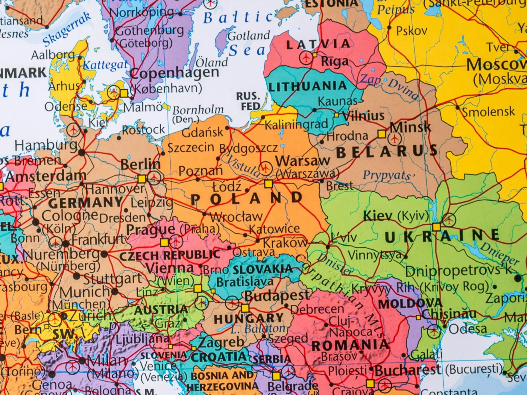 Quiz o sąsiadach Polski. Mało kto odpowiada na 4. pytanie