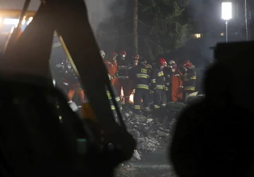 Wybuch gazu w Szczyrku. Akcja ratownicza 