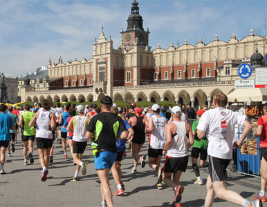 Miniatura: Maraton w Krakowie - Polka trzecia, musiał...