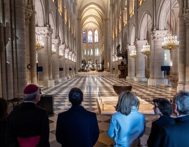 Miniatura: Notre Dame jak feniks z popiołów. Tak...