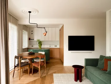 Małe mieszkanie, wielki efekt, projekt Hanna Pietras 