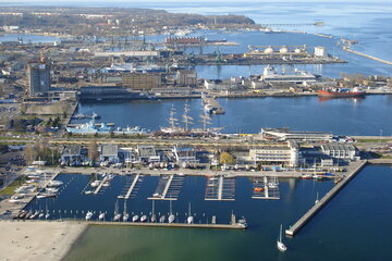 Port w&nbsp;Gdyni.