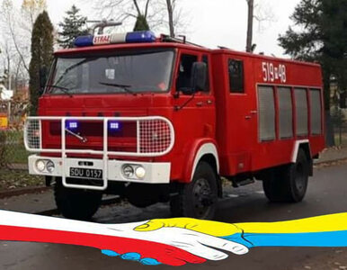Miniatura: Polscy strażacy organizują pomoc dla...