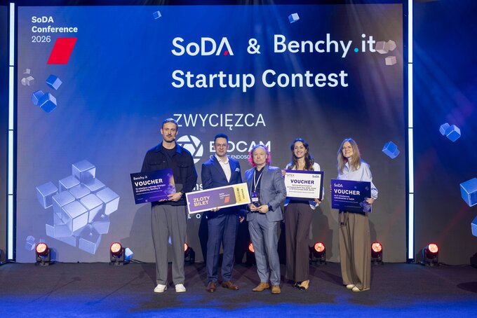 SoDA Conference 2026 &ndash; zwycięzca w&nbsp;kategorii Startup Contest &ndash; BIOCAM.AI