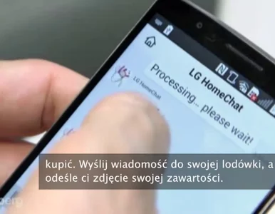 Miniatura: SMS do lodówki, a w odpowiedzi......