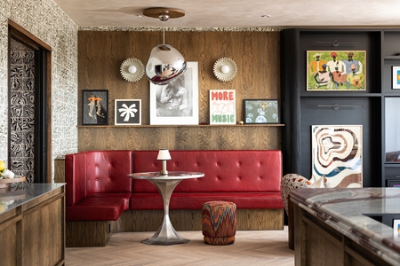 Miniatura: Kuchnia w stylu mid-century