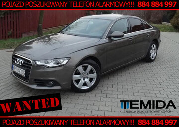 Audi A6 o&nbsp;numerach WPR8935G kolor Ciemno szary