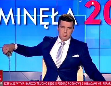 Miniatura: Demonstracyjne zachowanie dziennikarza TVP...