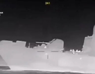 Miniatura: Kuter rakietowy zatopiony przez Ukrainę....