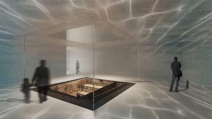 Miniatura: Projekt pawilonu ekspozycyjnego dla...