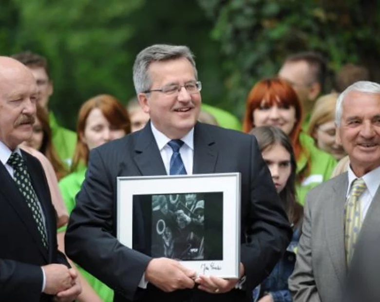 Miniatura: Komorowski chodził na Legię z... ogromną...