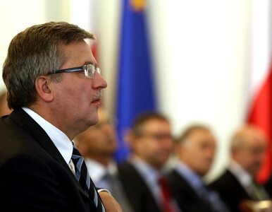 Miniatura: Komorowski przyjdzie do Sejmu posłuchać Tuska