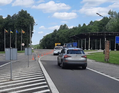 Miniatura: Litwa przywraca kontrole na granicy z...