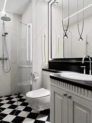 Luksusowy apartament w Warszawie, projekt Roland Stańczyk 