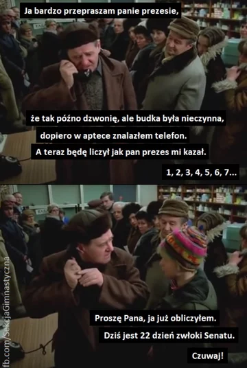 Mem ze „zwłoki Senatu” 