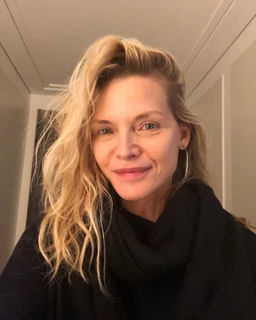 Michelle Pfeiffer bez makijażu 