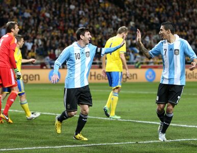 Miniatura: Grad goli w meczu Szwecji i Argentyny, ale...