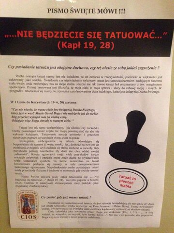 Ulotka Gdańskiego Centrum Informacji o&nbsp;Sektach