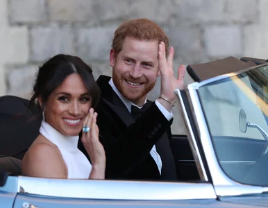 Miniatura: Tym jaguarem Meghan Markle i książę Harry...