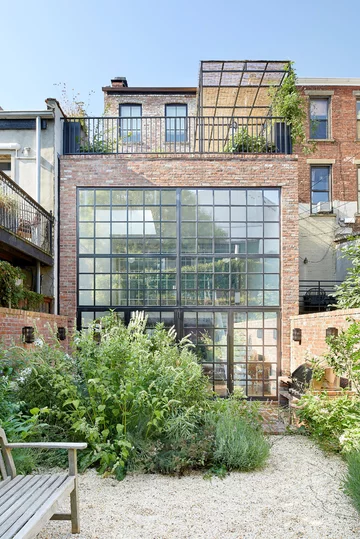 Stylowe wnętrza oryginalnie połączone z elementami loftowymi, projekt Palette Architecture Stylowe, 5897-01, v2com, stylowe, loft