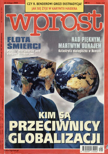 Okładka tygodnika Wprost nr 8/2000 (899)