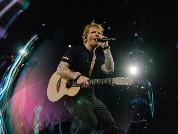 Ed Sheeran na koncercie w Warszawie
