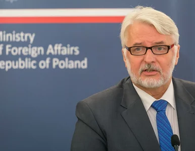 Miniatura: Waszczykowski: Nie chcę grać z...