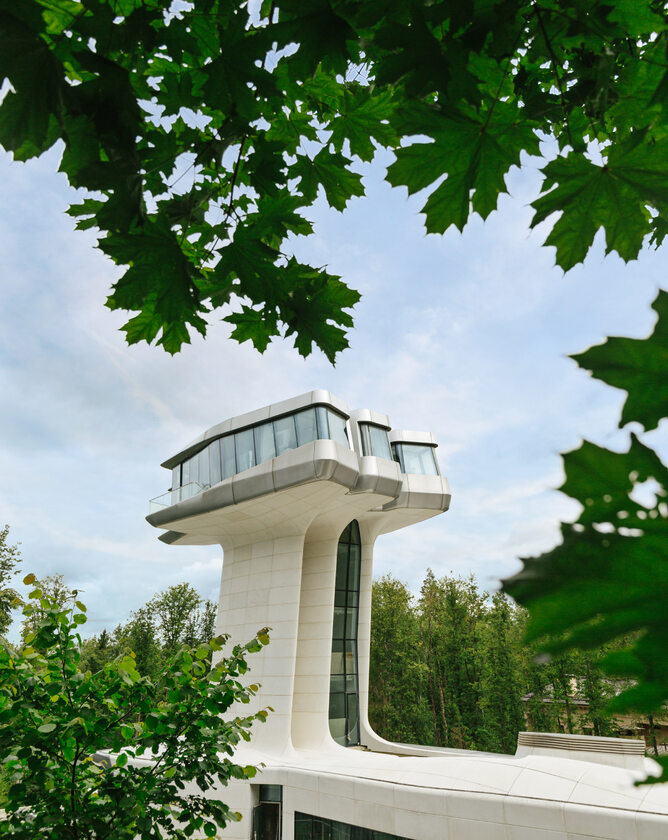 Rezydencja autorstwa Zahy Hadid Jedyny dom zaprojektowany przez Zahę Hadid