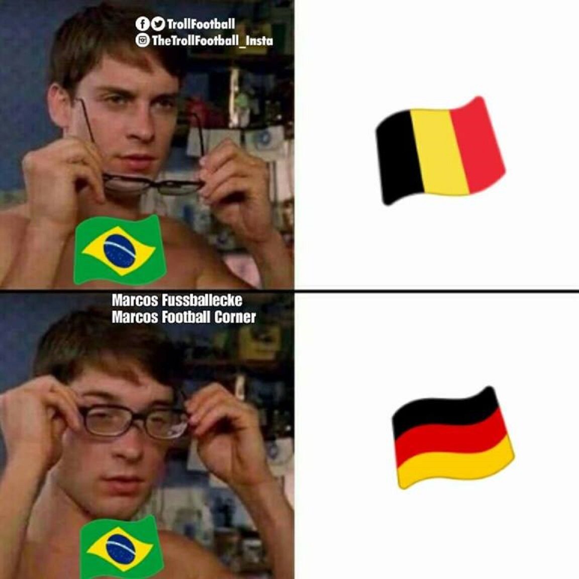 Mem po meczu Brazylia – Belgia 