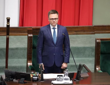 Miniatura: Marszałek Hołownia: Wiem, kto krzyczał...