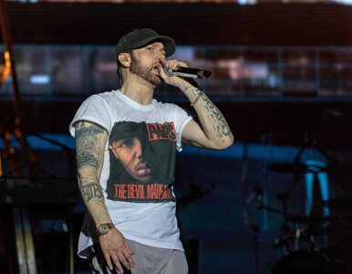 Miniatura: Eminem popierał pobicie Rihanny? Do sieci...