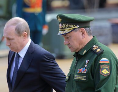 Putin wydał Szojgu ważne polecenie. Minister ma cztery tygodnie na jego...