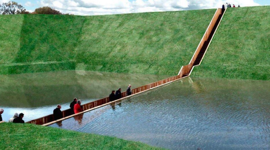 The Moses Bridge, Holandia (epicdash.com)