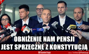 Ministrowie oddadzą premie - mem 