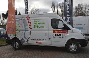 Poczta Polska _ testy aut elektrycznych o ładowności do 800 kg (1)