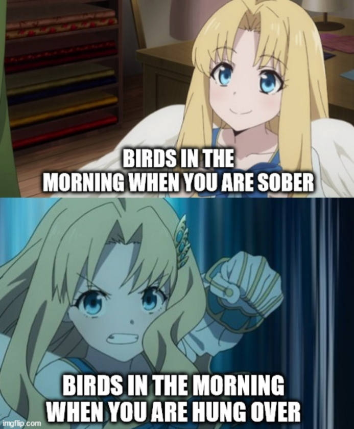 Ptaki rano / Ptaki rano, kiedy masz kaca 
