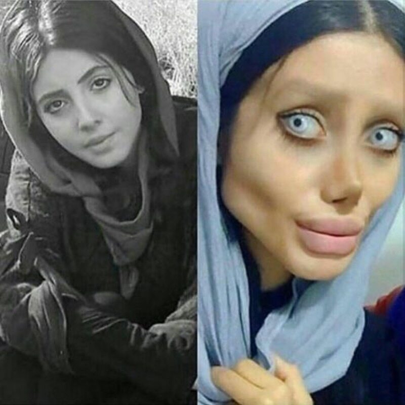 Sahar Tabar - irańska „Zombie Angelina Jolie” 