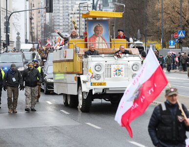 Miniatura: Tysiące osób na marszu papieskim w...